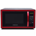 2025 Microondas de Encimera Farberware FMO11AHTBKN de 1,1 pies³ / 1000 Vatios – Rojo Metálico