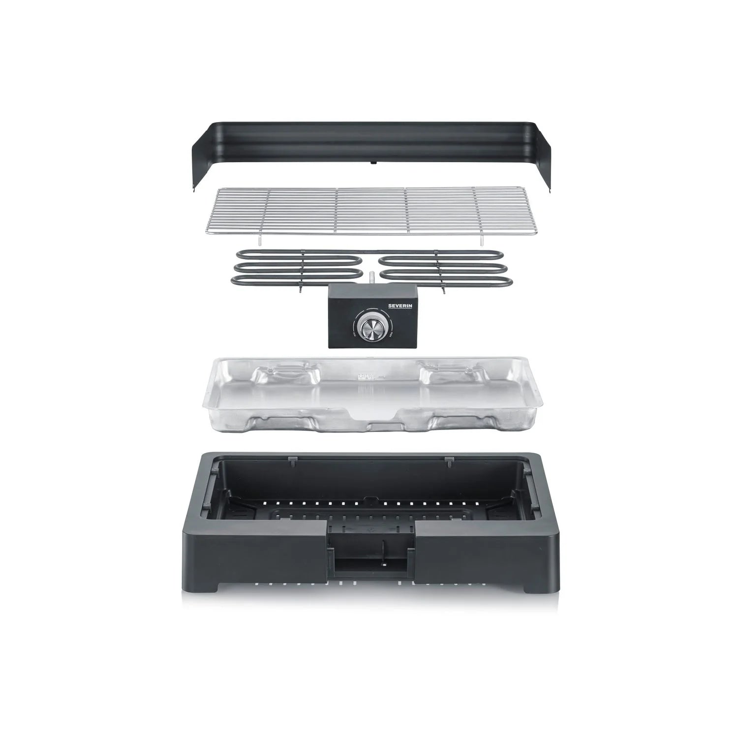 Barbacoa De Mesa Negro 2200 W Pg 8565 Severin