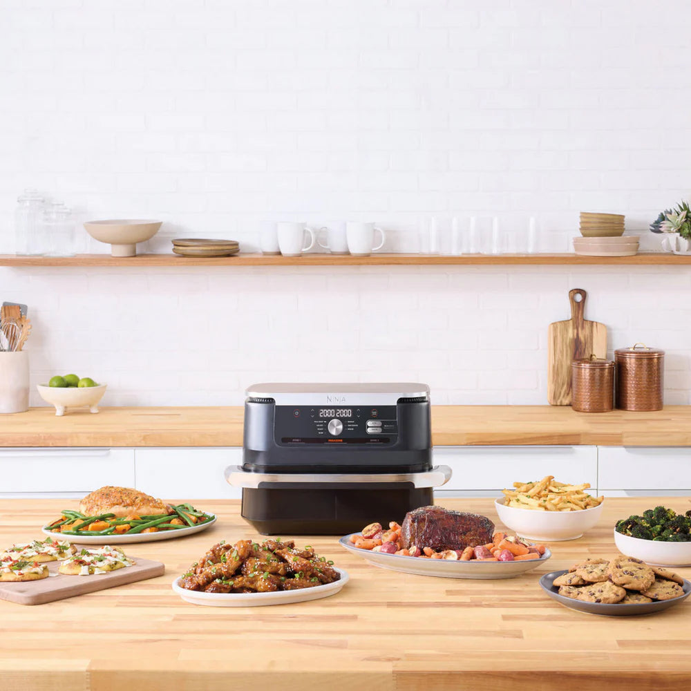 2025 Freidora de Aire Caliente Ninja Foodi FlexDrawer AF500UK 10,4L - Negro – Liquidación