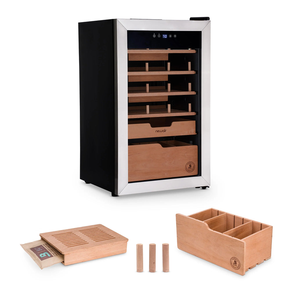 2025 Humidificador eléctrico para puros Newair® x Boveda – Capacidad para 500 puros