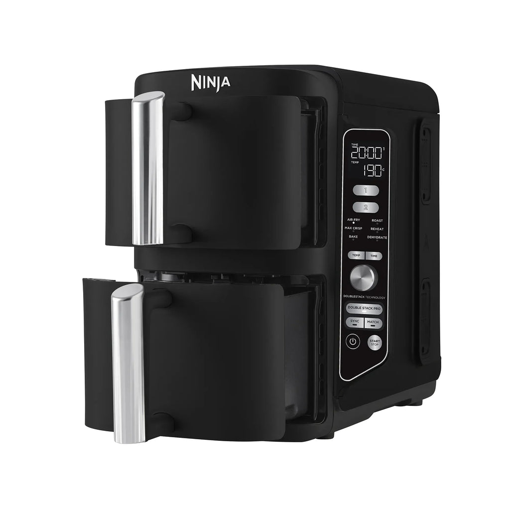 2025 Freidora de aire Ninja DoubleStack™ XXXL 9,5 L con 2 cajones