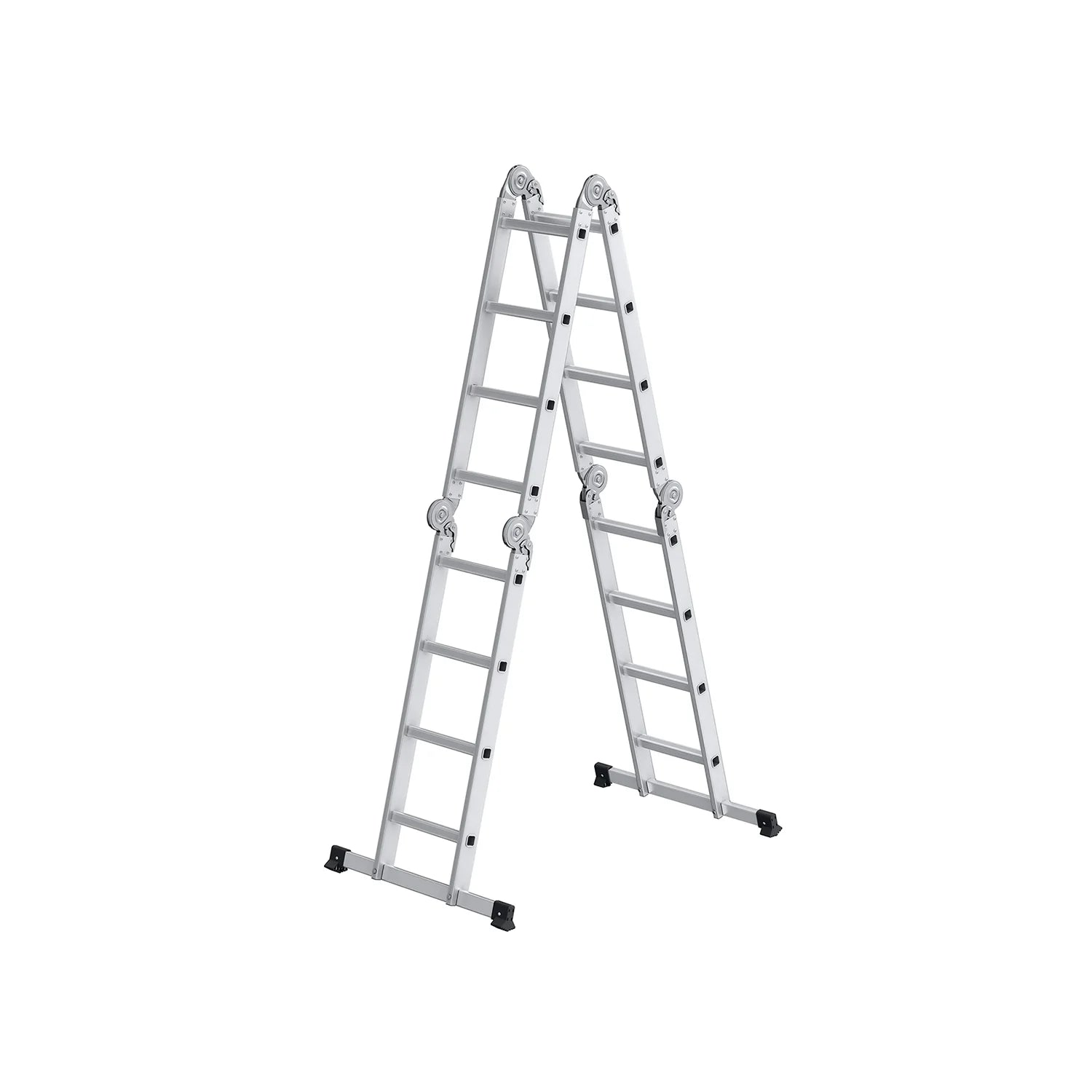 2025 Escalera de aluminio – Escalera ligera y resistente de aluminio para un uso versátil