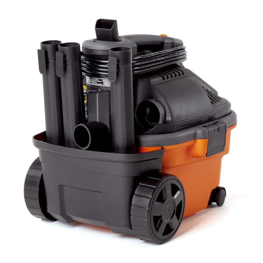 2025 Aspiradora Portátil Húmeda/Seca de 4 Galones 5.0 HP Pico con Filtro de Polvo Fino, Manguera, Accesorios y Kit Premium para Limpieza de Automóviles WD4070C
