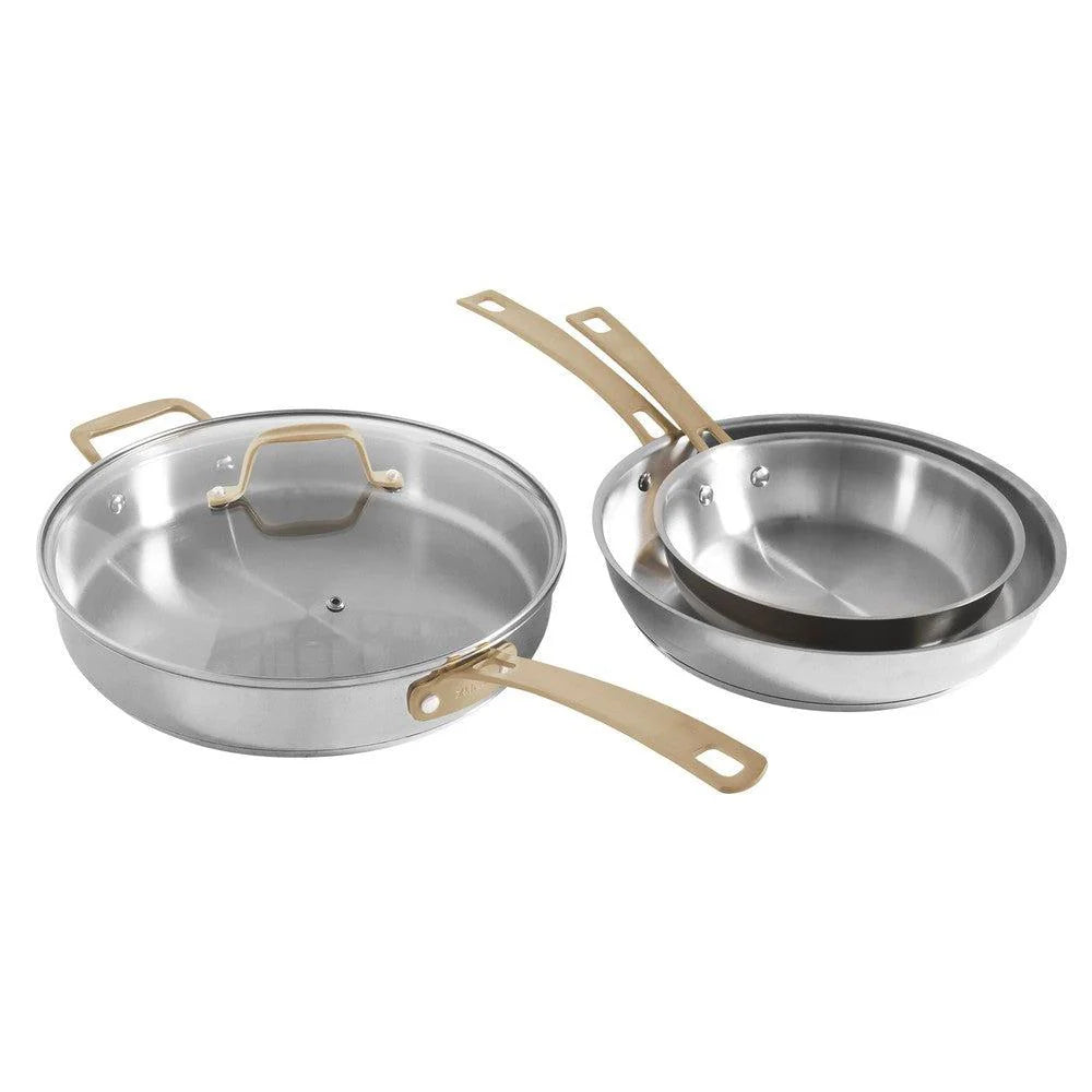 Set de Cocina de 10 Piezas en Acero Inoxidable No Tóxico ZLINE (CWSETL-ST-10)