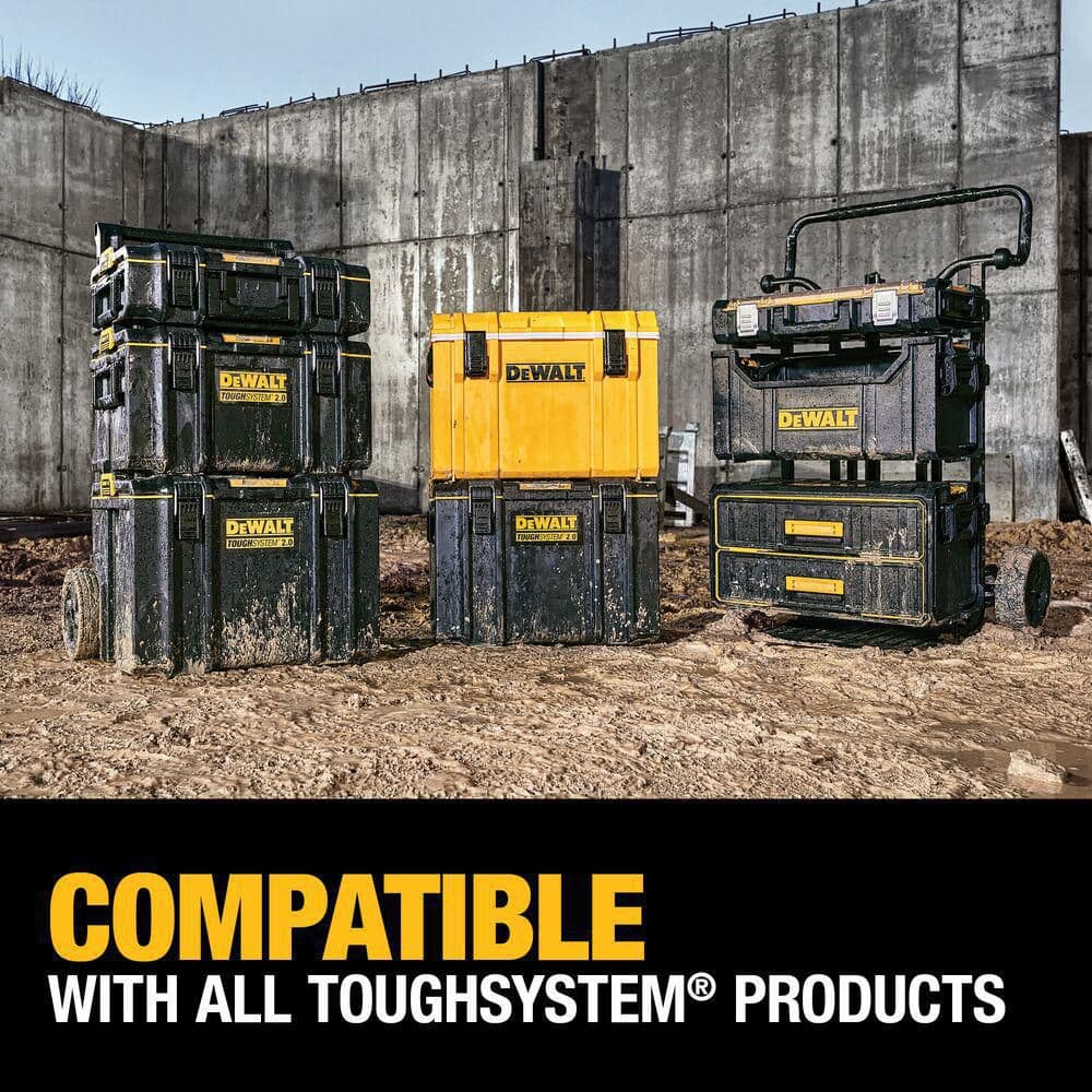 Sistema de Cajas de Herramientas TOUGHSYSTEM 2.0 Torre de 24 pulgadas (Juego de 3 Piezas) DWST60437