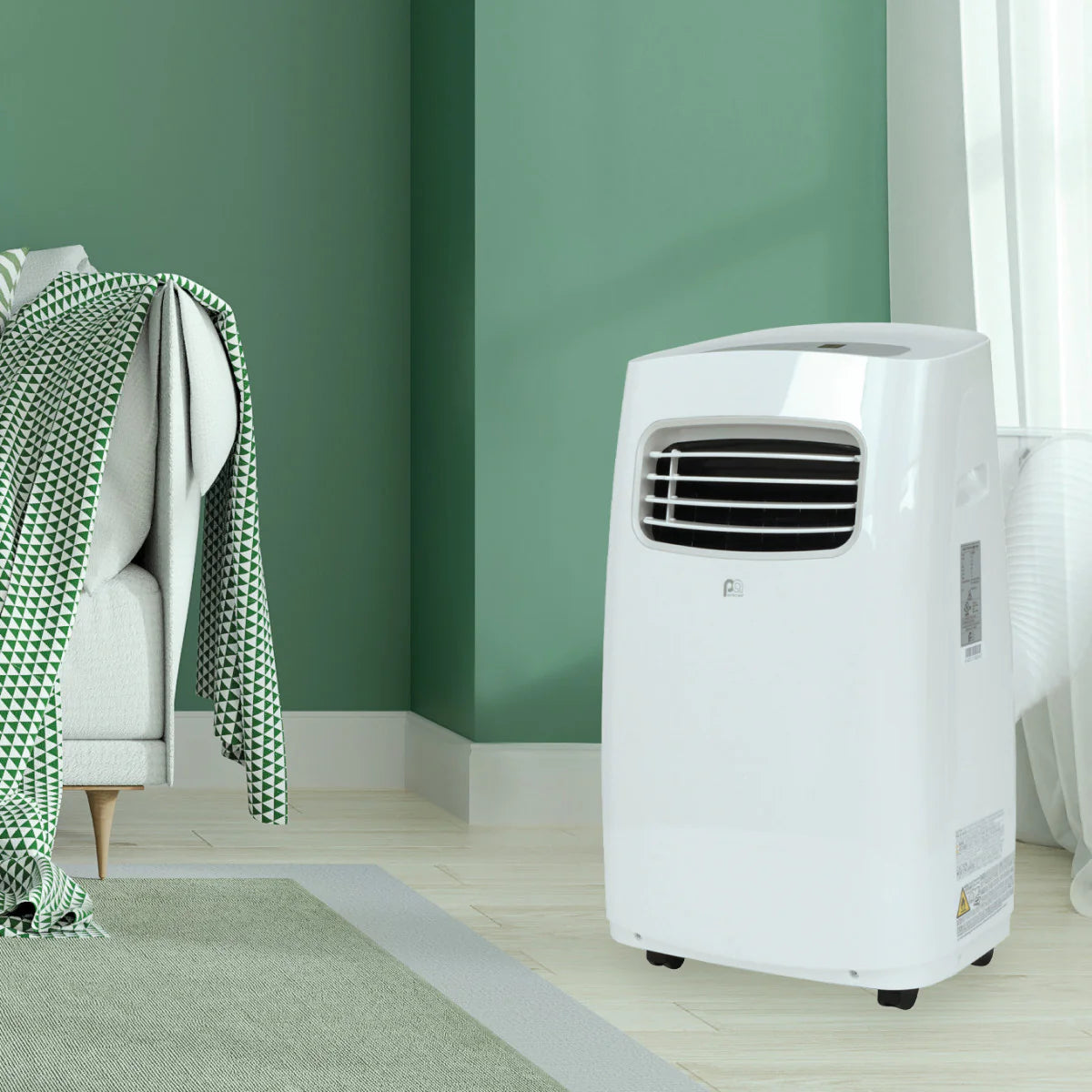 2025 Aire Acondicionado Portátil de 14 000 BTU / 8 200 SACC con Control Remoto Multifunción