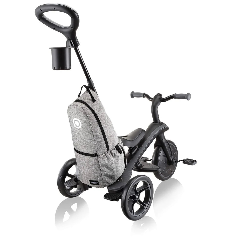 2025 Triciclo Infantil Globber EXPLORER 4 en 1 Deluxe Play – Con Asa Parental y Bolsa de Almacenamiento