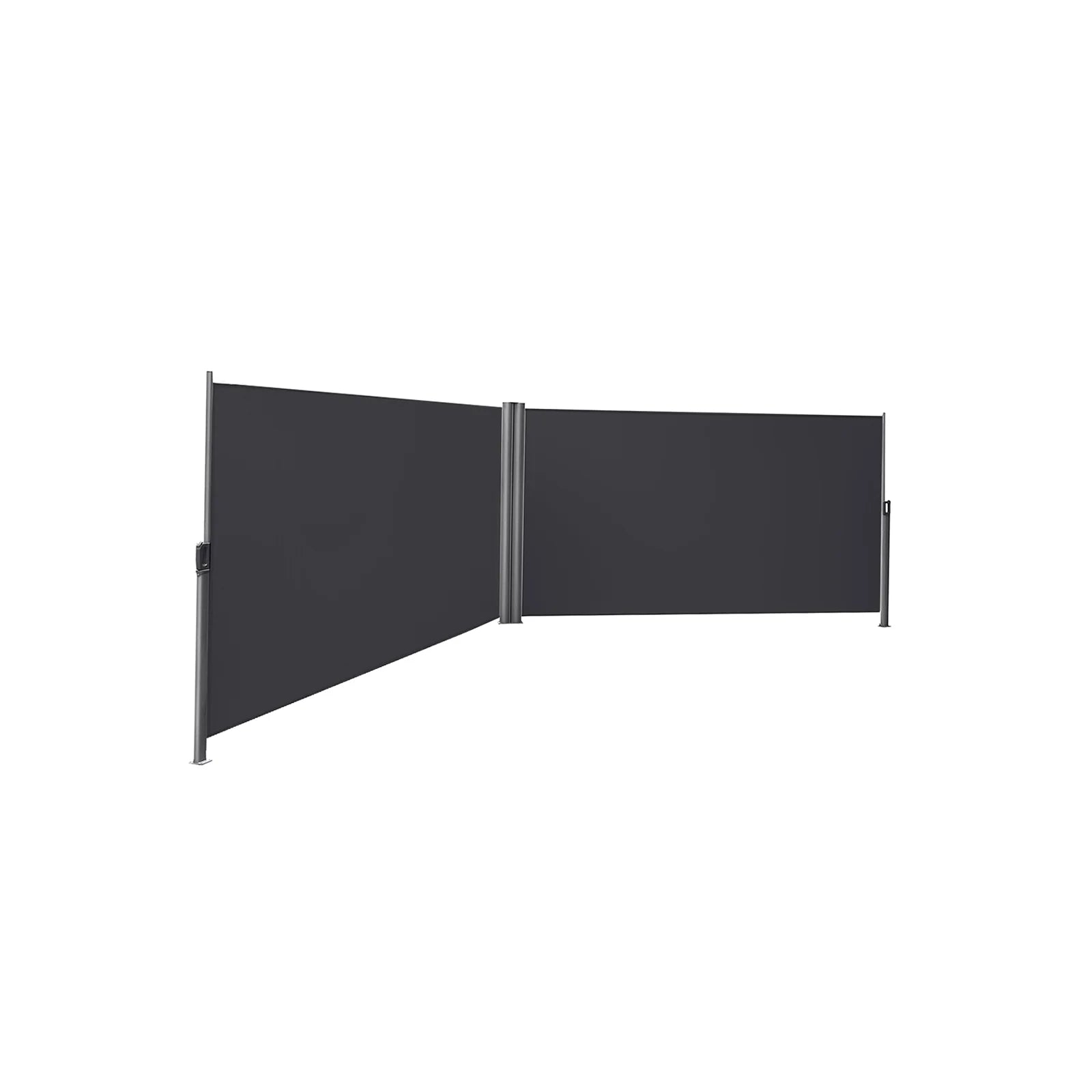 2025 Toldo lateral doble extensible de poliéster grueso
