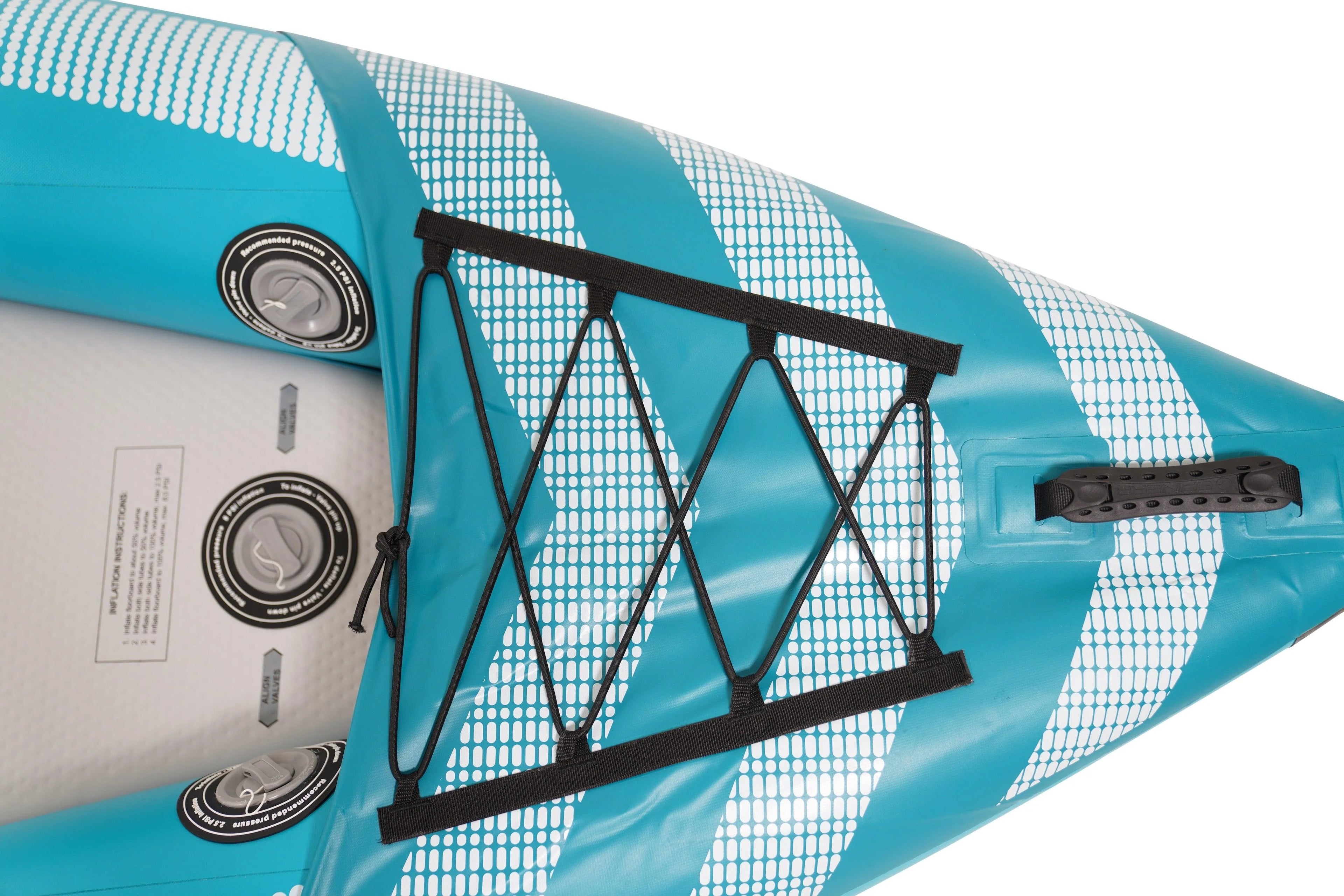 2025 Hybris 410 Kayak hinchable para 2 personas con suelo Drop-Stitch y paredes de PVC