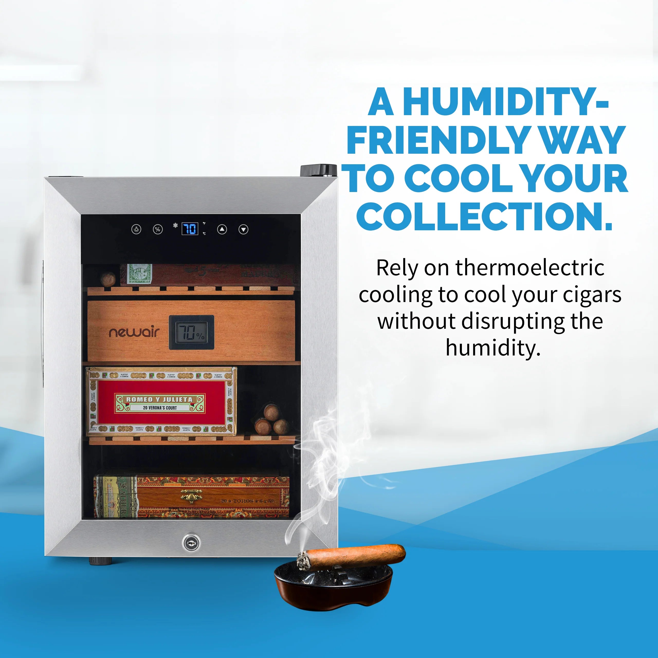 2025 Humidificador Eléctrico para Puros Newair