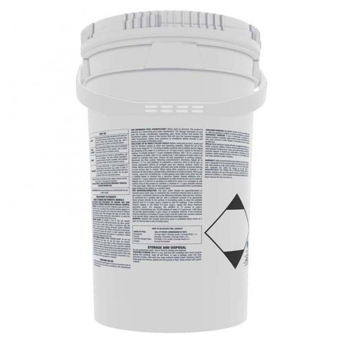 2025 Tabletas de cloro de 3 pulgadas, 50 lb
