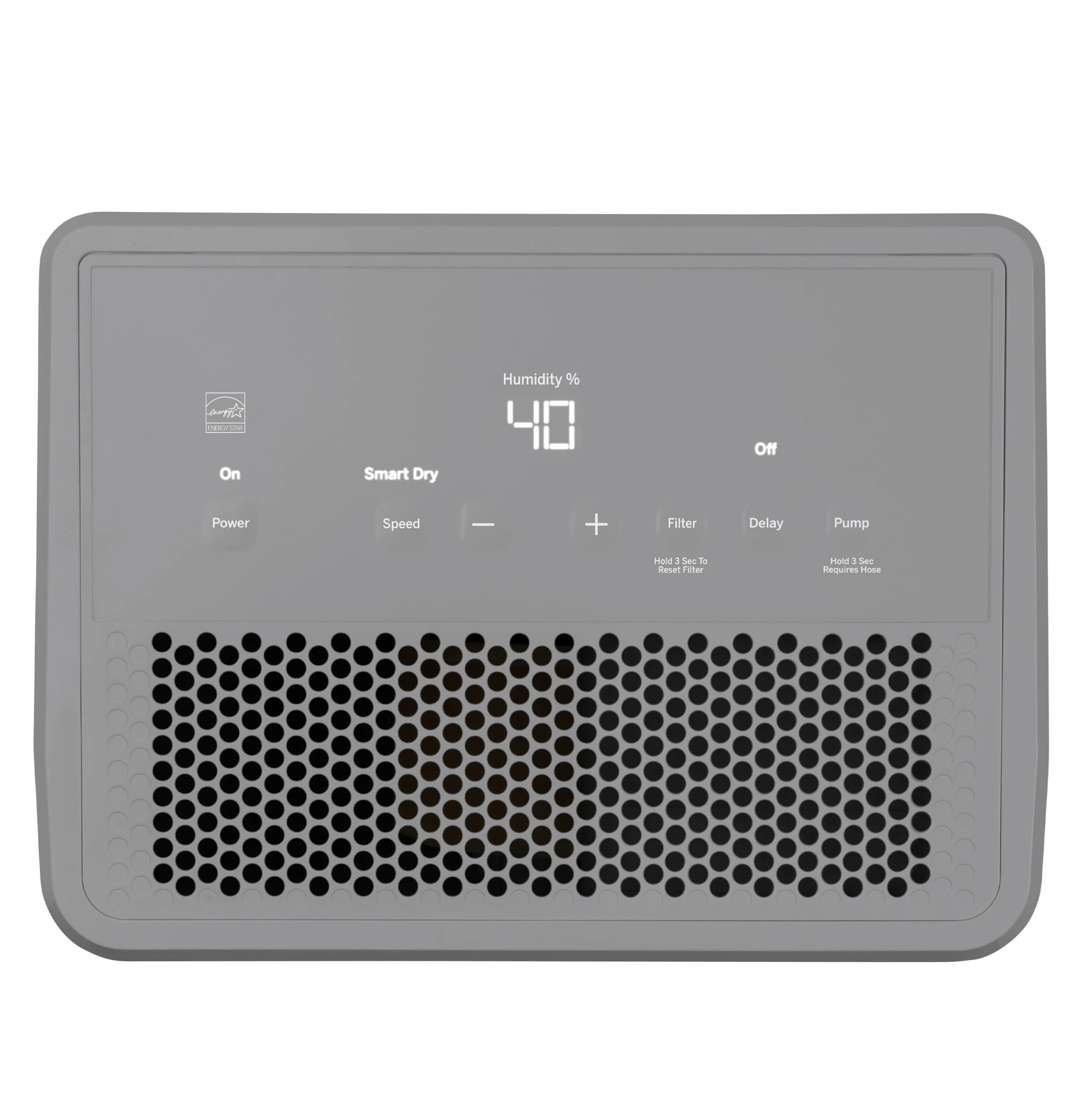 2025 GE Appliances APHR50LB – Deshumidificador Portátil con Bomba Integrada y Smart Dry, Certificado Energy Star®
