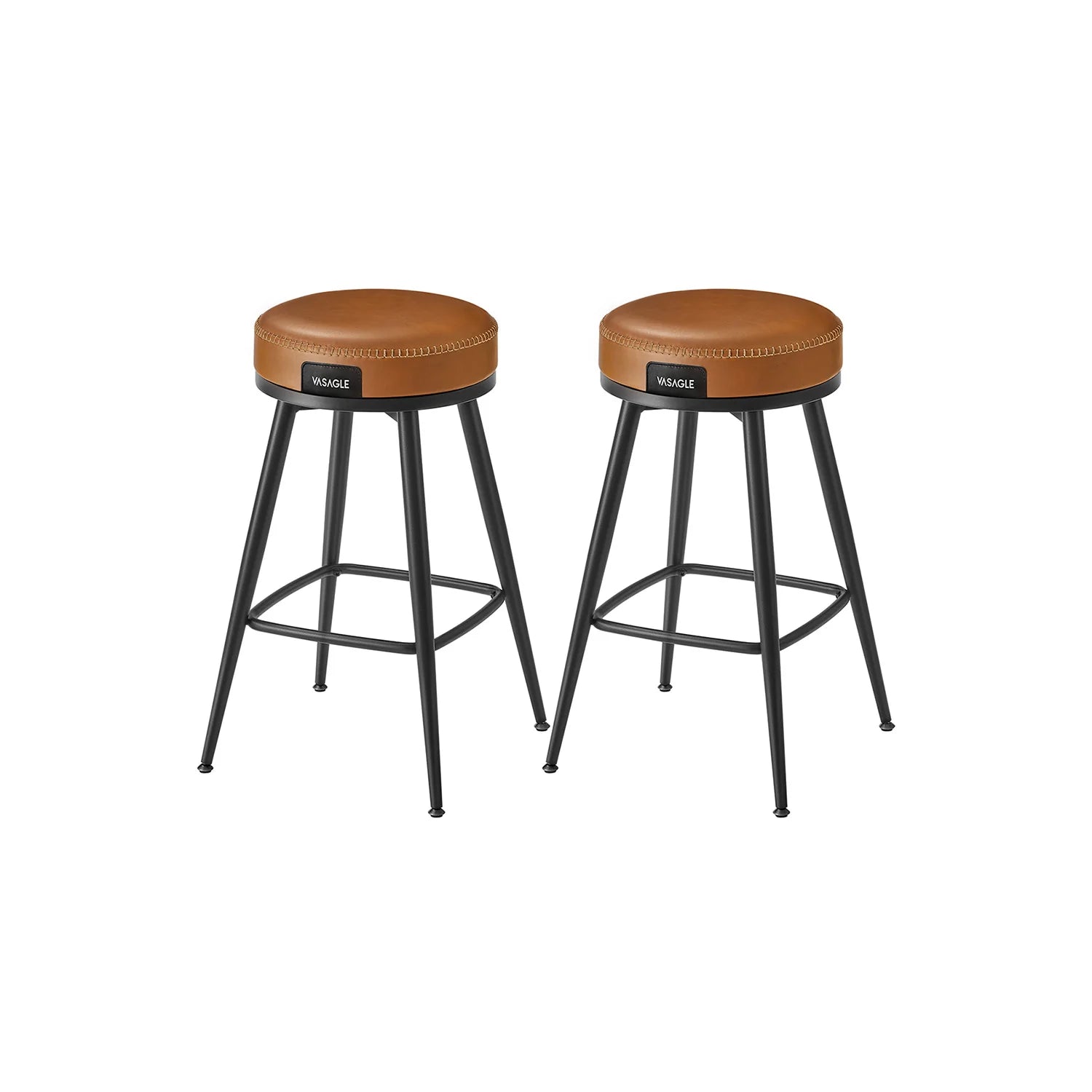 EKHO Colección - Juego de 2 Taburetes de Bar