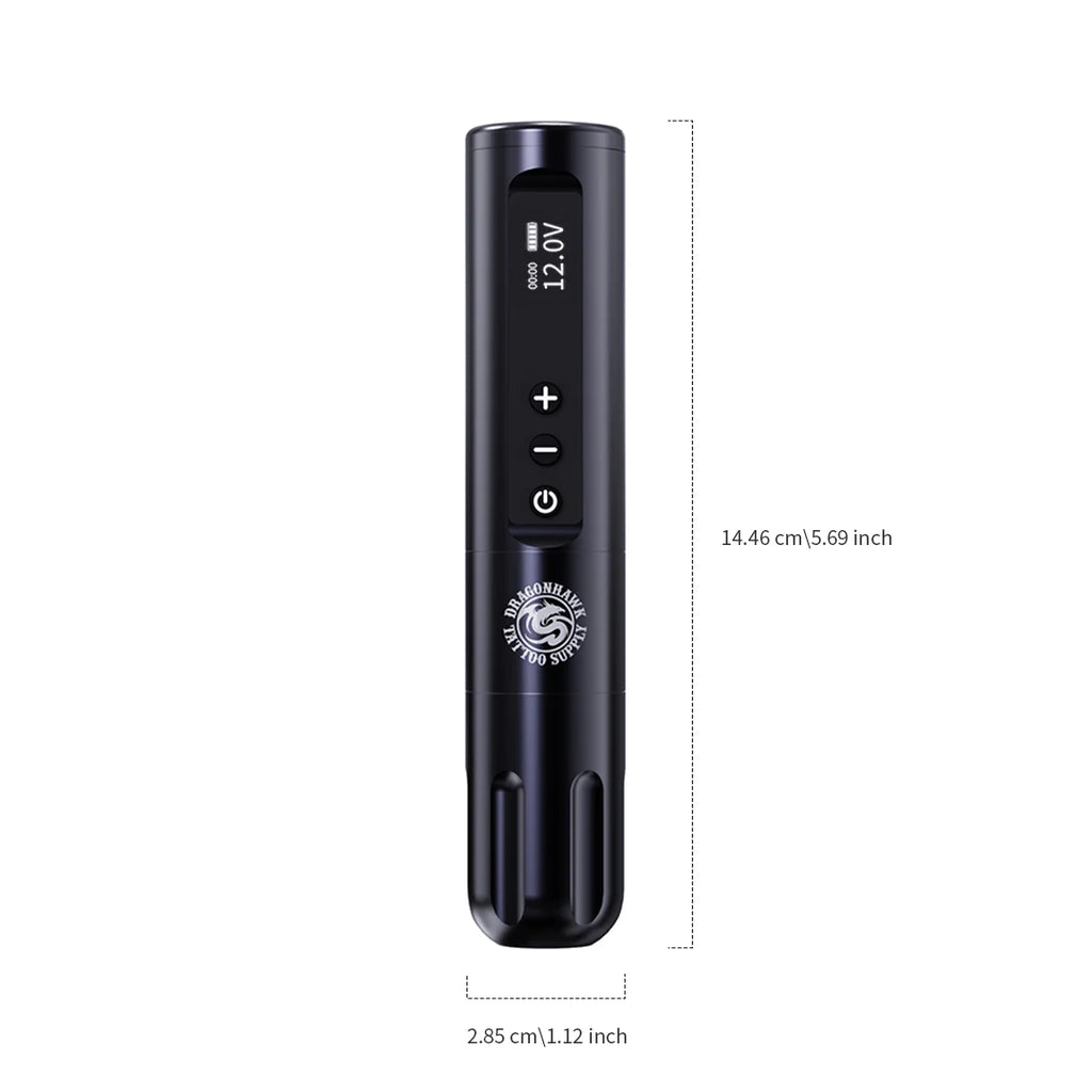 Máquina de Tatuaje Wireless Dragonhawk X9 con recorrido de 3.5 mm