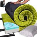 Colchón de camping grueso con espuma viscoelástica [para coche / cama de campaña]