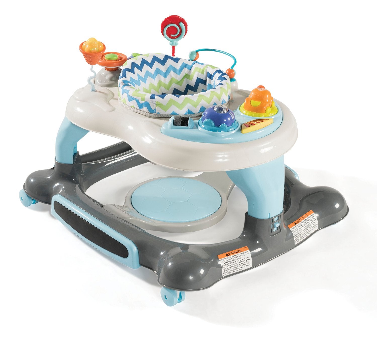 2025 Andador Actividad Storkcraft 3 en 1 con Tabla de Salto y Bandeja para Alimentación
