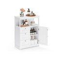 Mueble de Baño con 3 Cajones Blanco