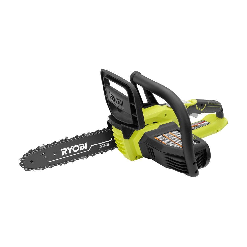 2025 Sierra de Cadena Inalámbrica RYOBI ONE+ 18V de 10 Pulgadas (Solo Herramienta) P546BTL