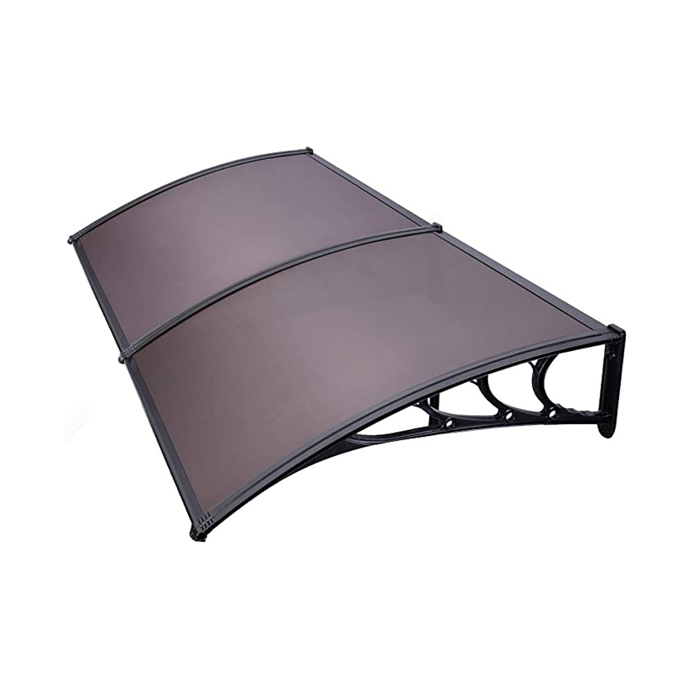 Tejadillo de Ventana y Puerta Marrón 40/80/120 Pulgadas