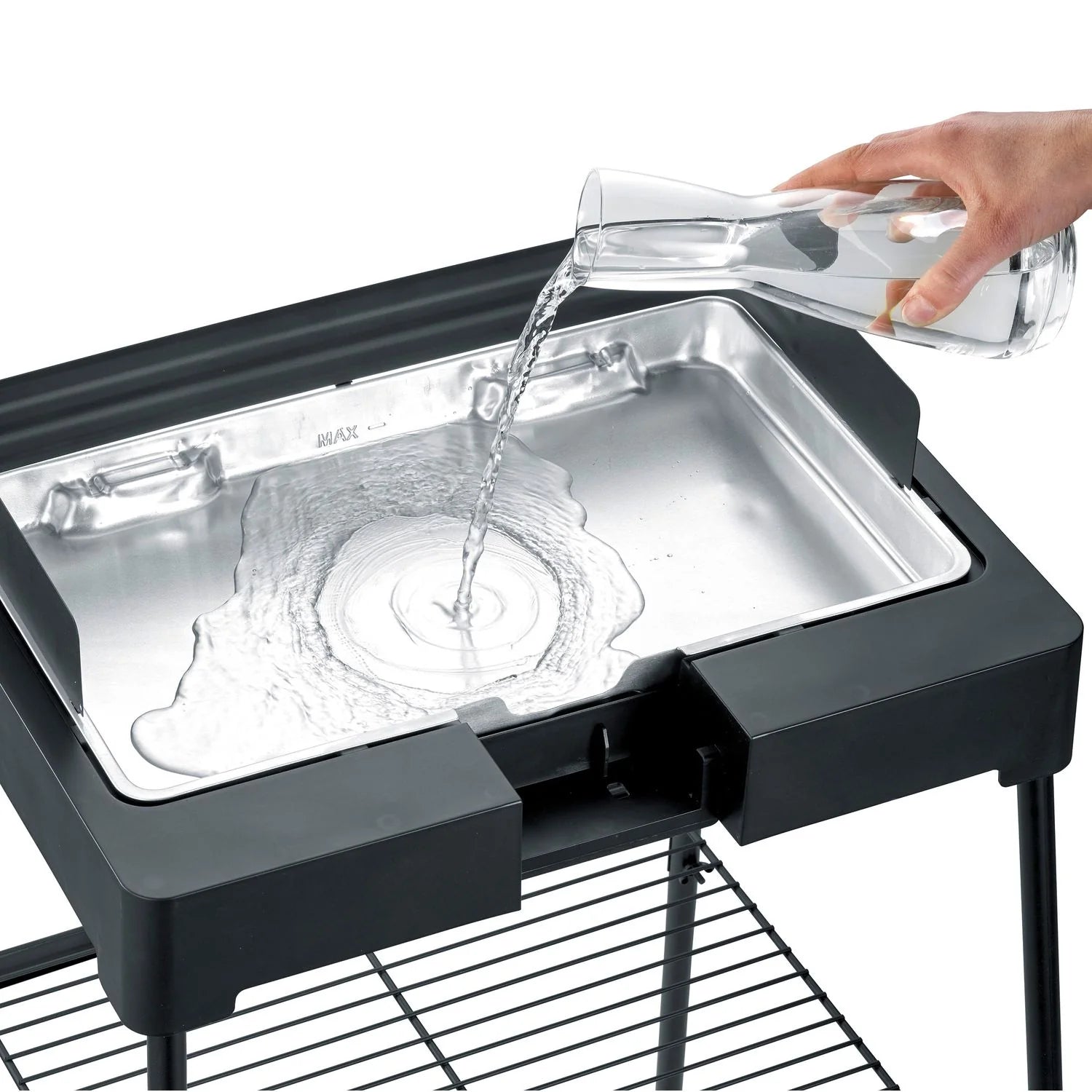 Barbacoa Con Patas Con Parrilla Acanalada 2200 W Pg 8568 Severin