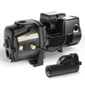 2025 Bomba de Pozo Acquaer 1HP Convertible de Hierro Fundido con Kit de Eyectores – Para Pozos Superficiales y Profundos hasta 25 o 90 ft, Voltaje 115V/230V, con Interruptor de Presión Automático