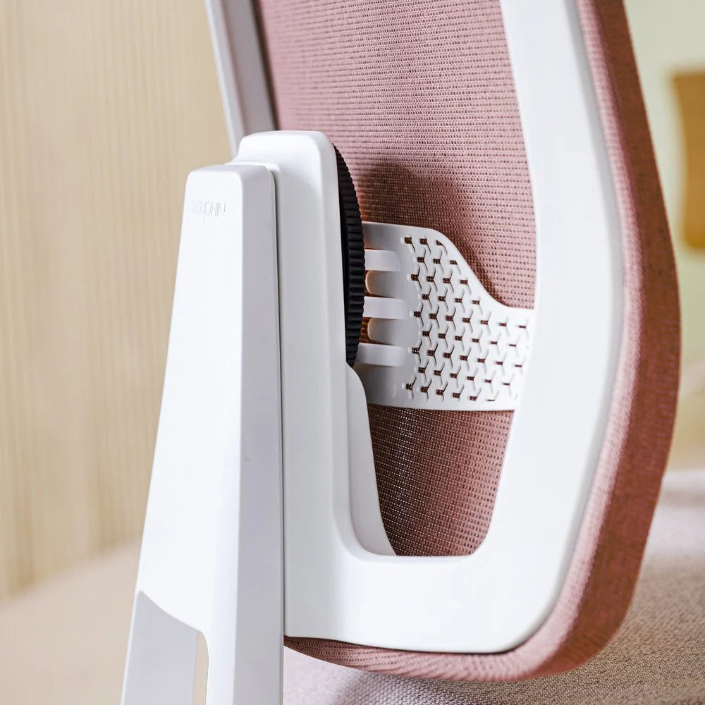 2025 Silla de Oficina Ergonómica Dauphin INDEED MESH ID 7056_SLP con Soporte Lumbar | Respaldo de Malla | Negra