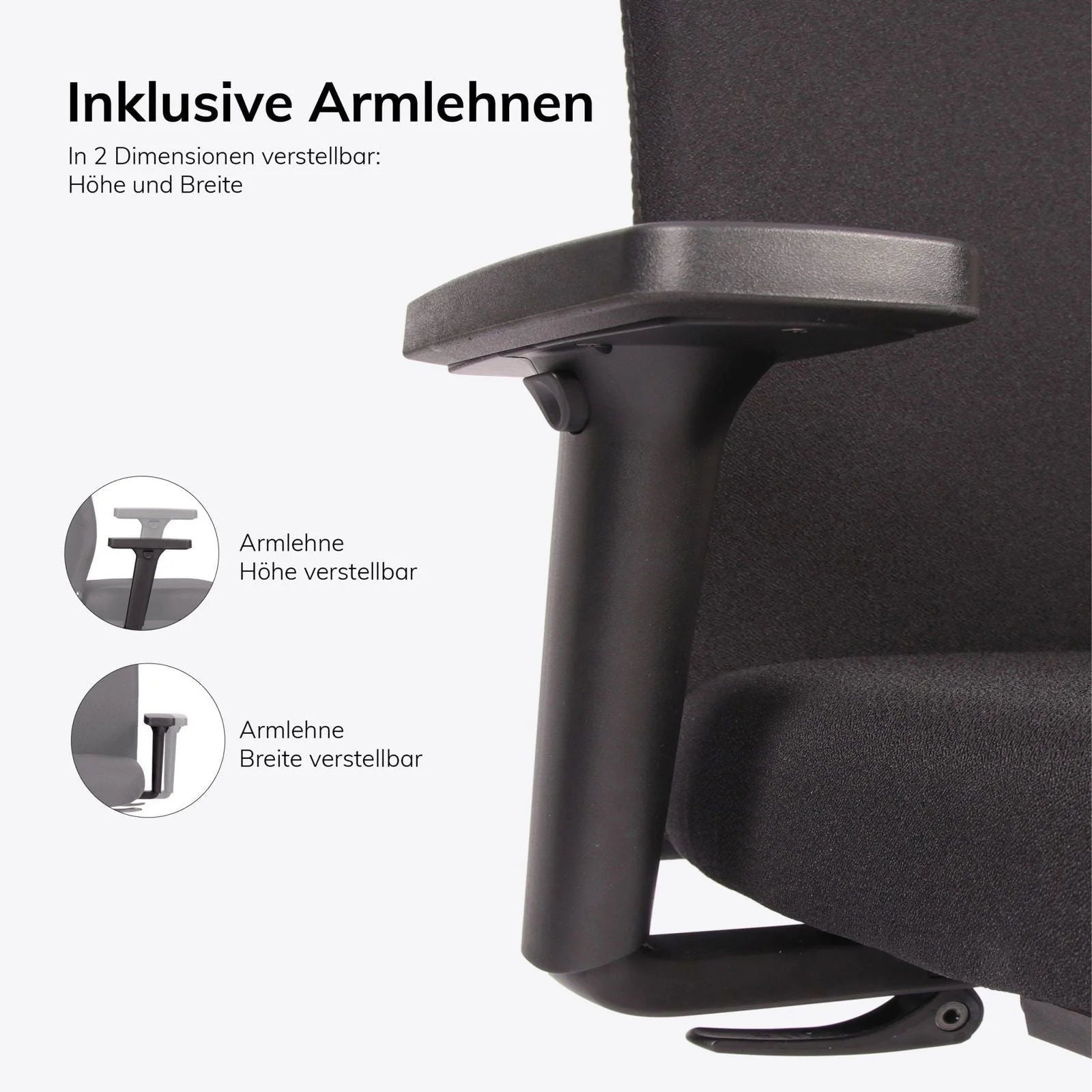 2025 Silla de Oficina Ergonómica lento Agilis AG10 | Gama de Colores | Tejido Bondai | Reposabrazos