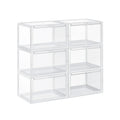 Cajas de Zapatos Apilables de Plástico