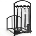 Soporte de leña premium resistente de 69,85 cm