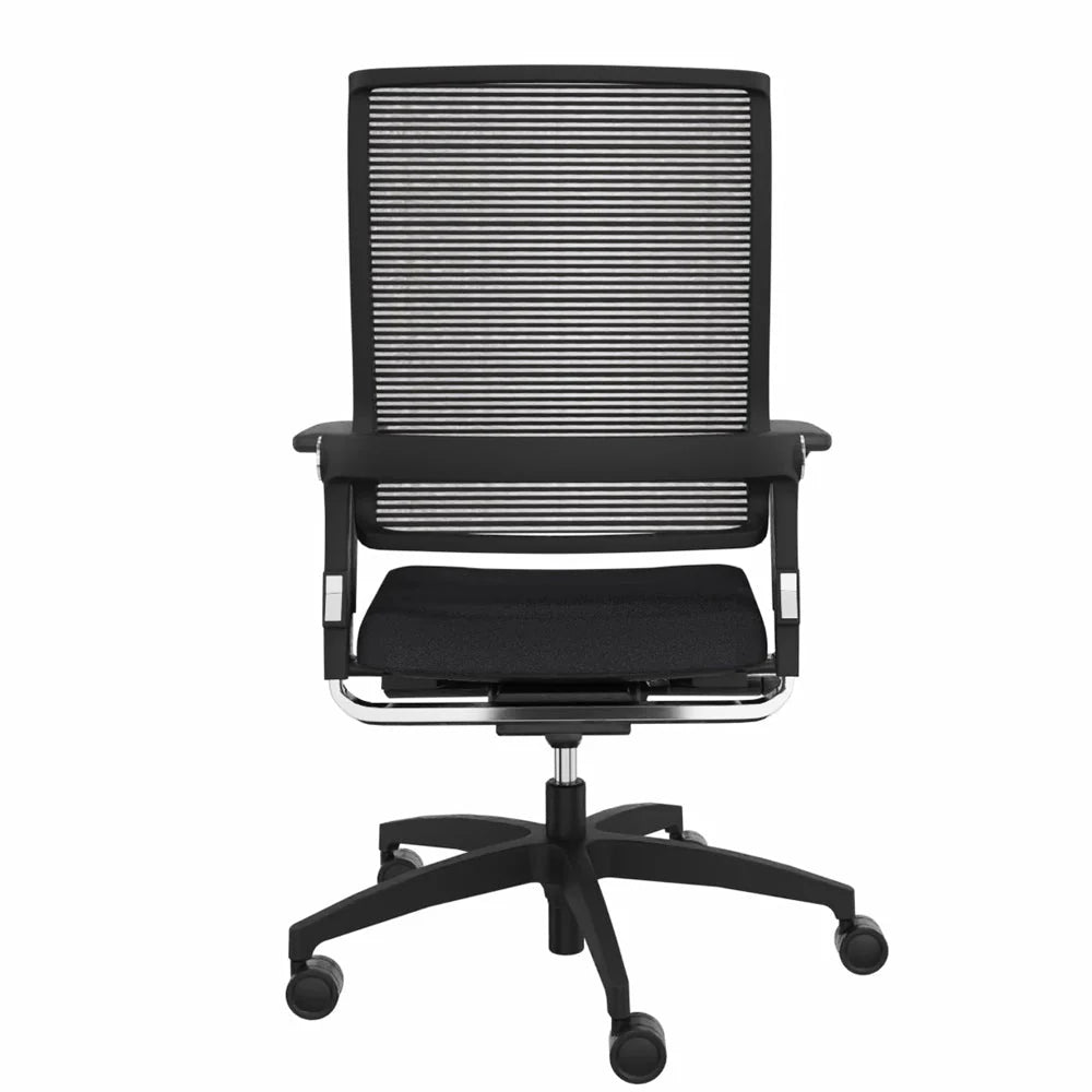 2025 Silla de Oficina Ergonómica Dauphin LORDO FLEX LO 3017_SLP | Respaldo de Malla | Negra
