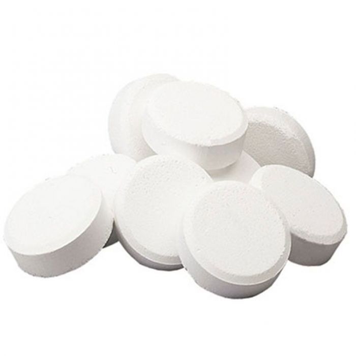2025 Tabletas de cloro de 3 pulgadas, 50 lb