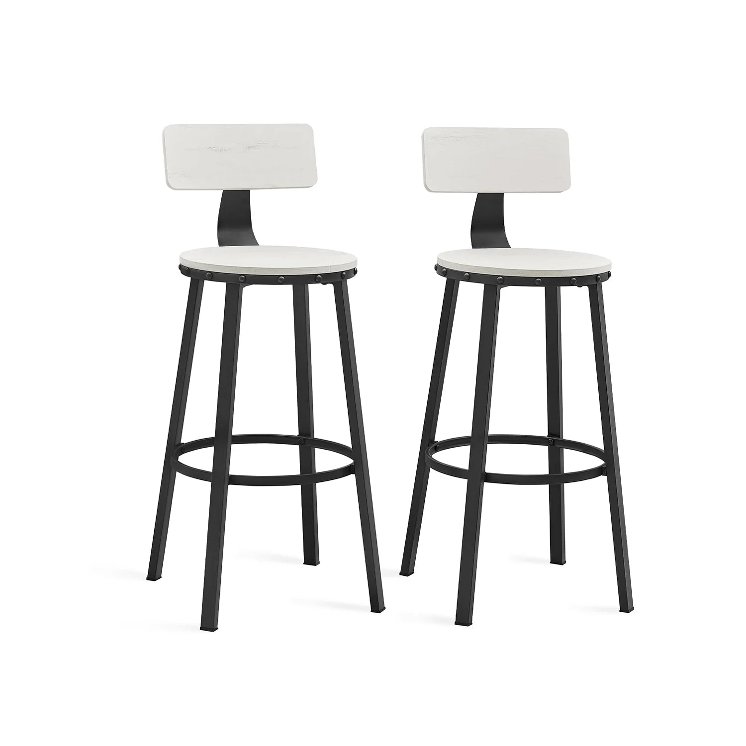 2 Taburetes Altos Estilo Industrial