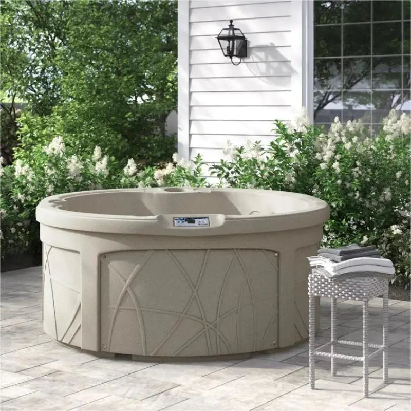 Lifesmart Spas Spa Oval Plug and Play para 4 Personas con 13 Chorros