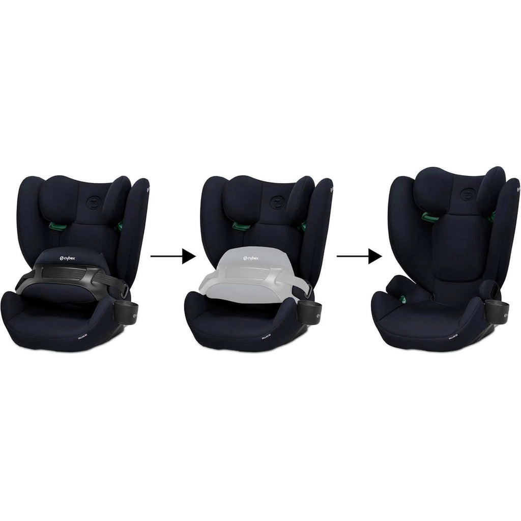 2025 Asiento Auto CYBEX Silver Pallas B2 i-Size ISOFIX Azul Luna-Azul Marino