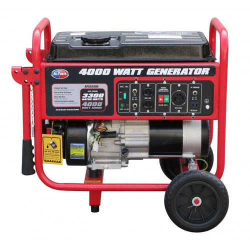 2025 Generador Portátil All Power de 4000 Vatios APGG4000