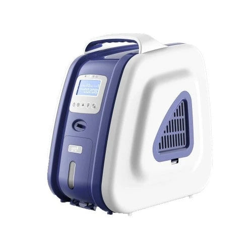 Generador Portátil de Concentrador de Oxígeno COXTOD para Hogar, Ajustable 1-5L/min, 93% de Alta Pureza de Aire, Modelo AM-1