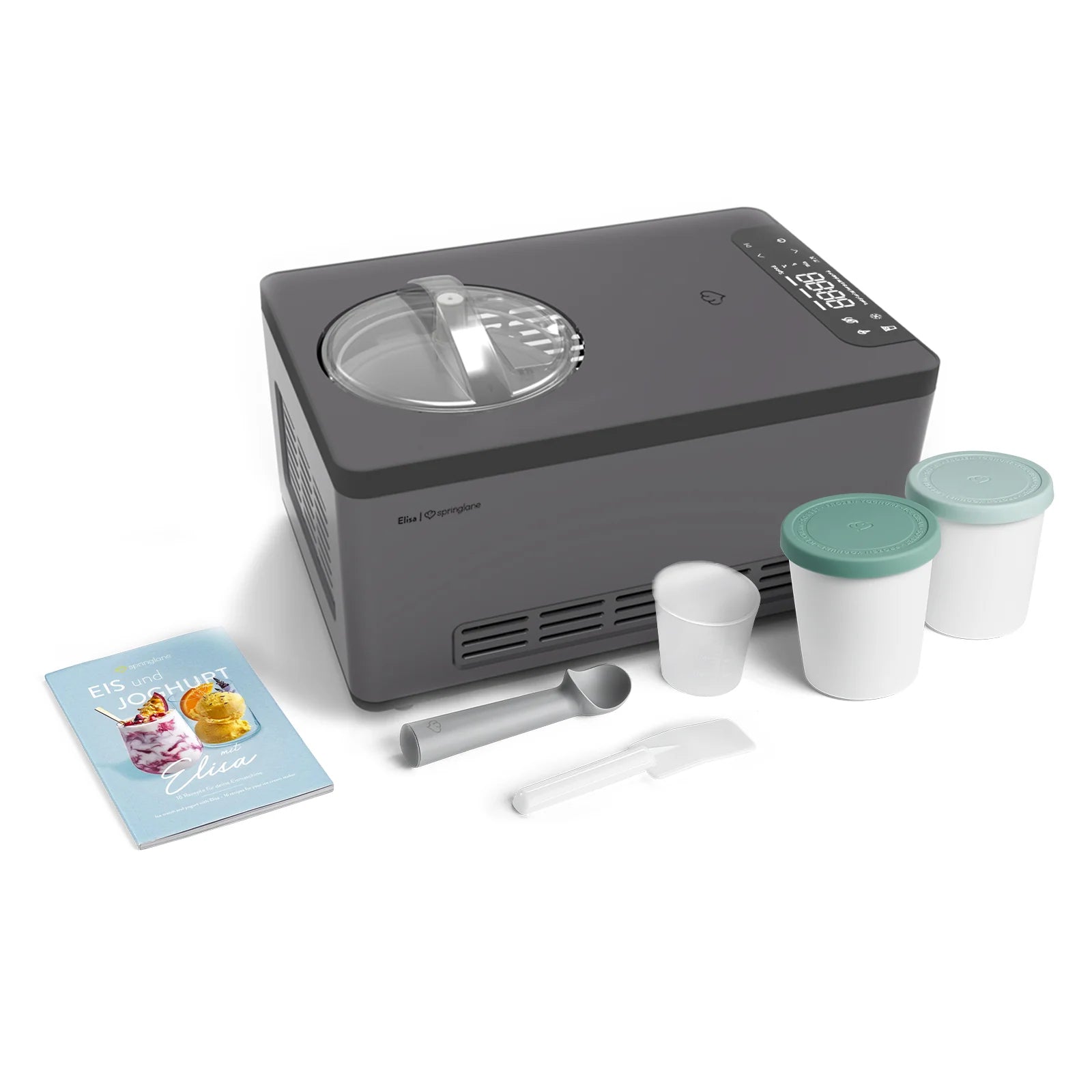 2025 Heladera Elisa 2,0 litros – Negra o Plateada