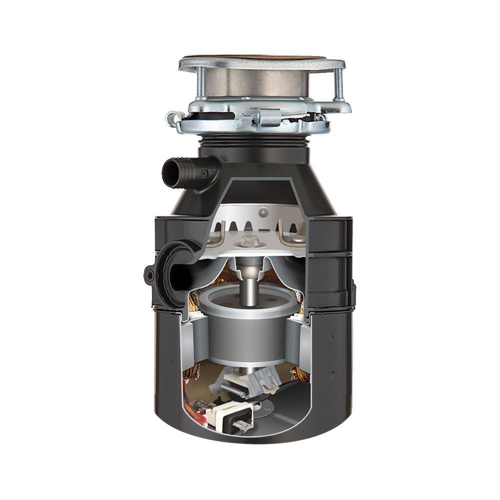 InSinkErator Badger 500 – Triturador de Desperdicios de Cocina de Alimentación Continua 1/2 HP