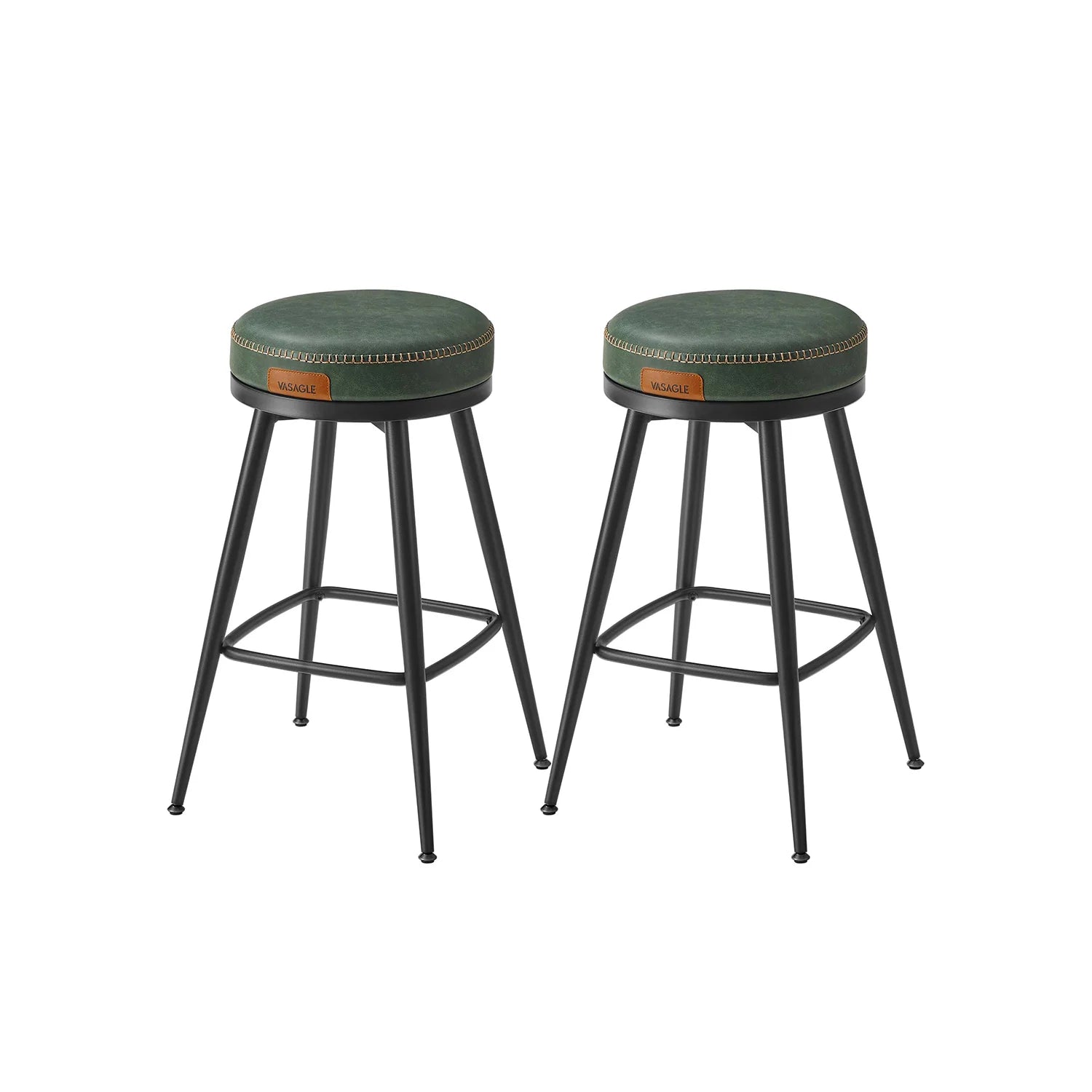 EKHO Colección - Juego de 2 Taburetes de Bar