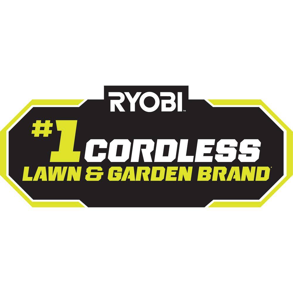 2025 RYOBI Aspirateur-Souffleur sans fil 40V Vac Attack aveRYOBI Aspiradora-Sopladora Inalámbrica 40V Vac Attack con Función Trituradora, (2) Baterías 5.0 Ah y Cargador - Modelo c Fonction Broyeur, (2) Batteries 5.0 Ah et Chargeur - Modèle RY40451-2B