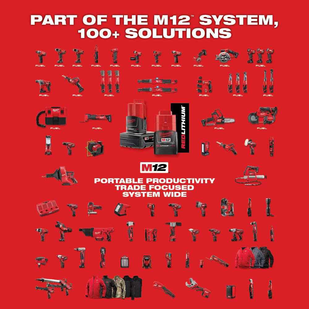2025 Herramienta Oscilante Multifunción Milwaukee M12 FUEL™ – Potencia, Precisión y Confort en un Solo Equipo