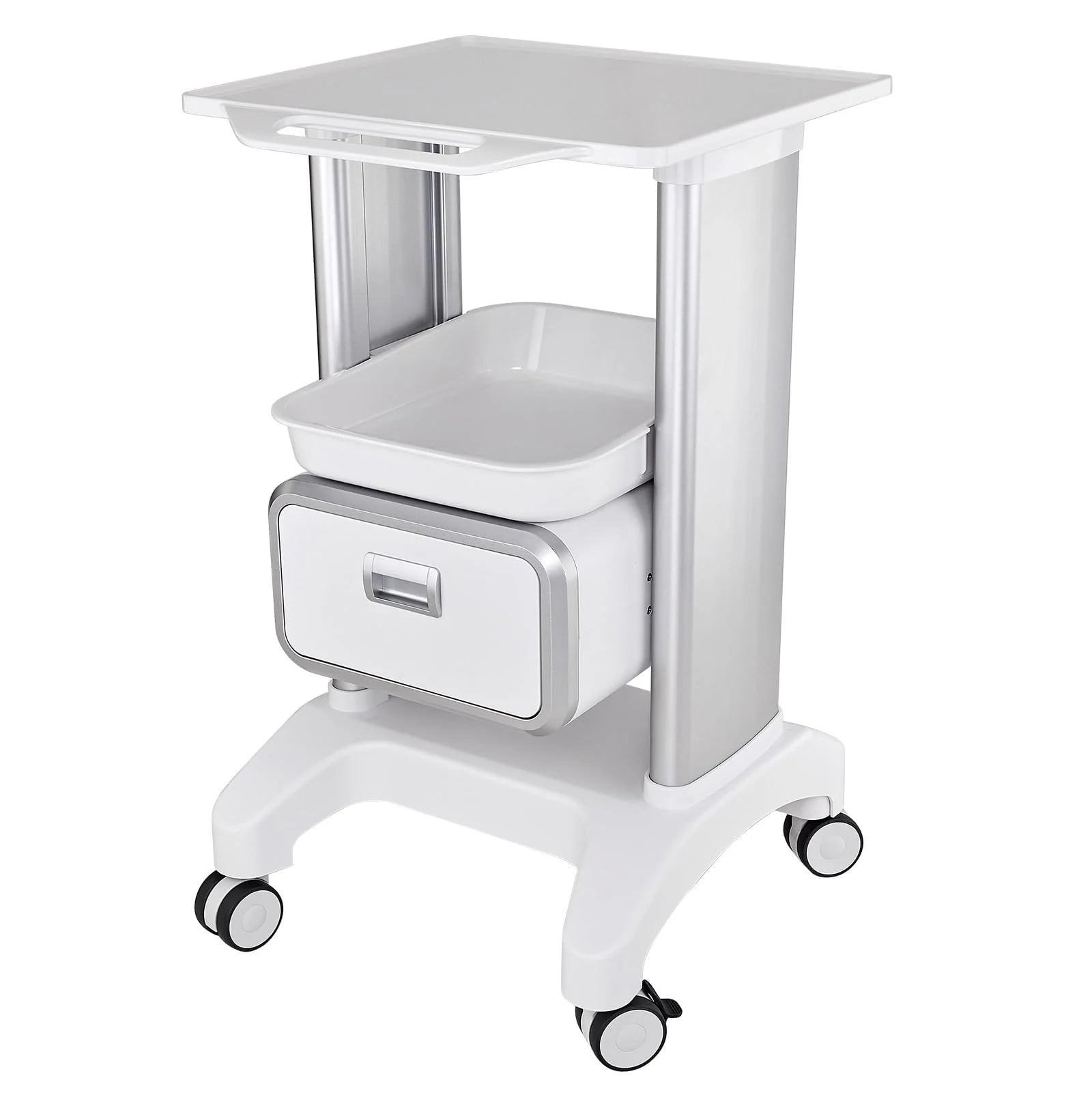 Carro Utilitario Profesional con Ruedas y Cajones para Hogar, Dormitorio, Sala, Laboratorio, Hospital, Clínica Dental y Consultorio
