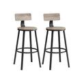 2 Taburetes Altos Estilo Industrial