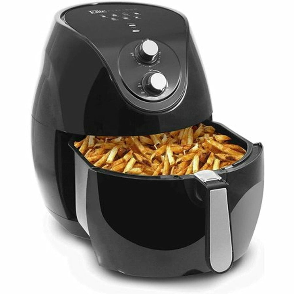 Elite Platinum Freidora sin Aceite de 6.5qt con Temporizador y Temperatura Ajustable EAF-658
