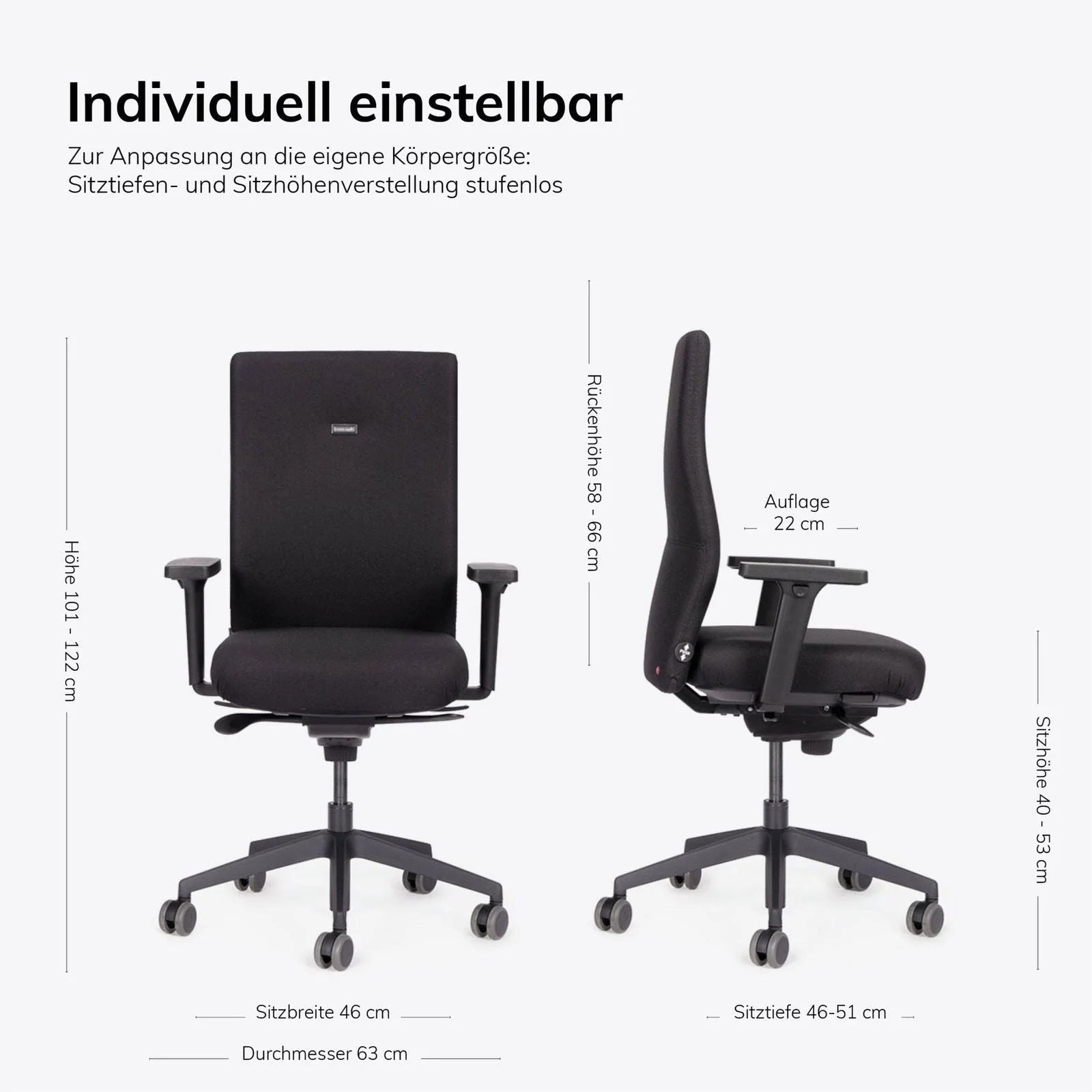 2025 Silla de Oficina Ergonómica lento AG10 StartUP con Brazos – Garantía de 30 Años