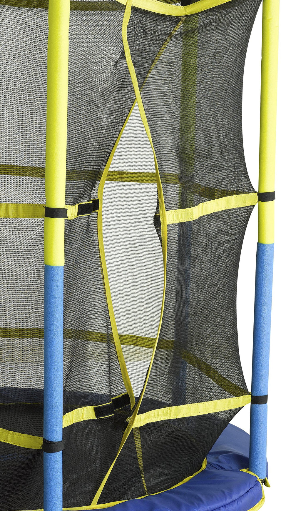 Machrus Upper Bounce Trampolín Infantil de 55″ con Red de Seguridad – Fácil de Ensamblar
