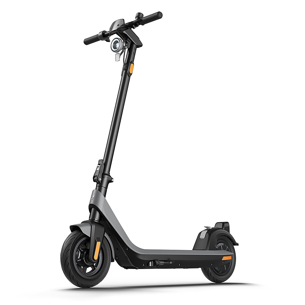 2025 NIU - Patinete Eléctrico Plegable KQi2 Pro con Alcance Máximo de 25 millas y Velocidad Máxima de 17.4 mph - Gris