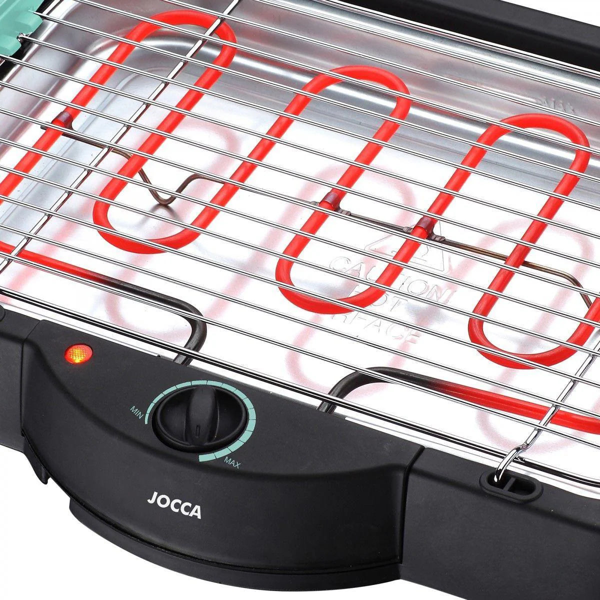 Barbacoa Eléctrica 2000w, Con Bandeja Desmontable Jocca