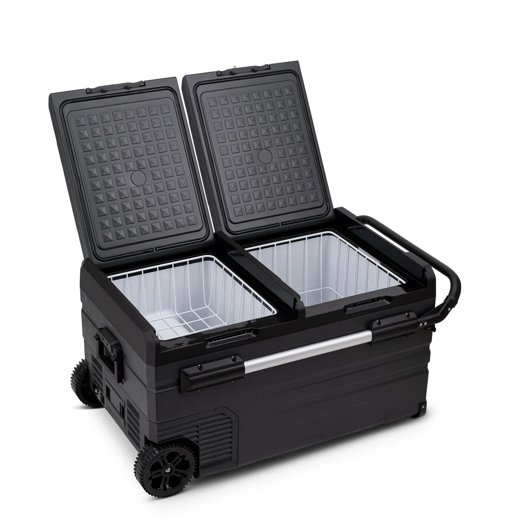 2025 Nevera eléctrica portátil de camping Newair®, 80 cuartos, 12 V/24 V CC