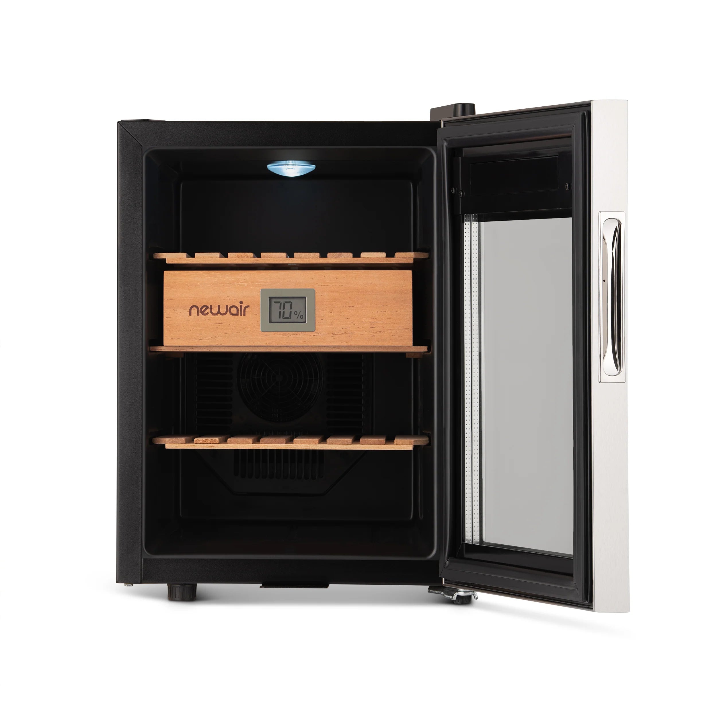 2025 Humidor eléctrico para puros Newair®, capacidad para 250 puros